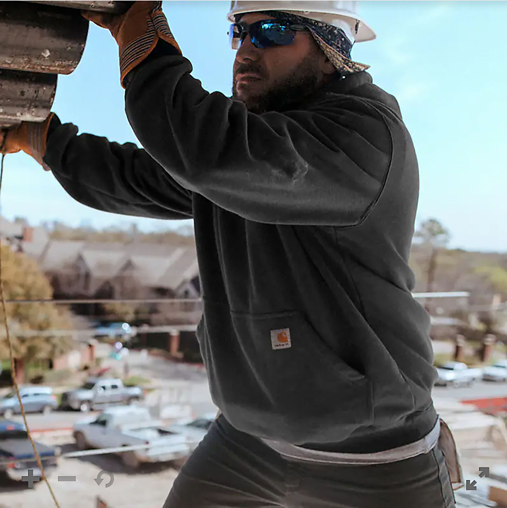 Carhartt Men's Paxton Heavyweight Mock Zip Hoodie | Publiclands